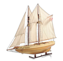 Load image into Gallery viewer, Bluenose Model In Finish - Blue / Light Brown
