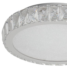 Load image into Gallery viewer, Crystal Flush Chandelier With Shades - Clear
