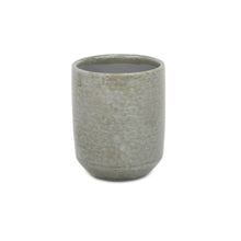 Load image into Gallery viewer, Crackle Mosaic Round Pot Planter (487390) - Gray

