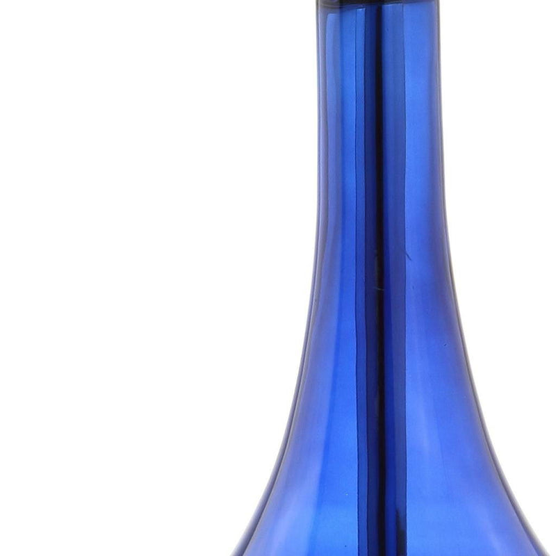 26" Novelty Table Lamps With Drum Shades (Set of 2) - Cobalt