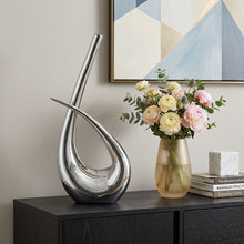 Load image into Gallery viewer, Modern Abstract Table Vase - Silver

