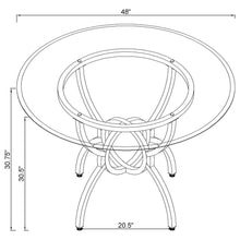 Load image into Gallery viewer, Marina - Round Dining Table - Gunmetal

