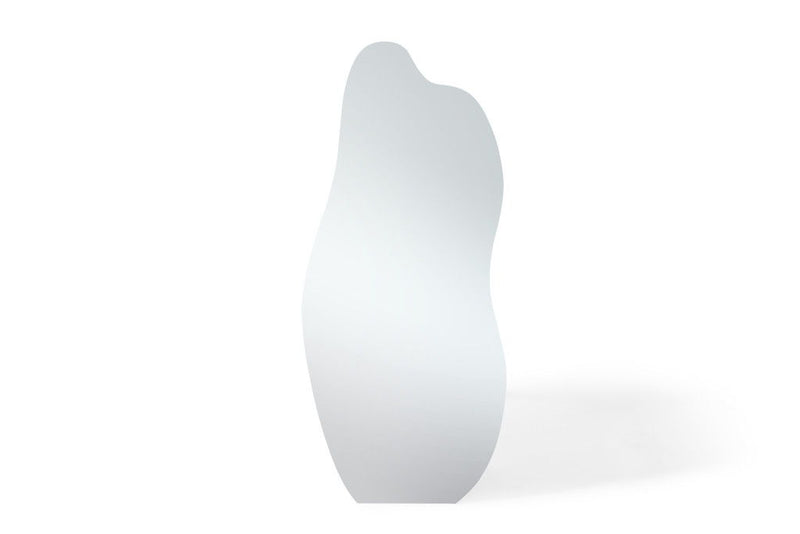 Abstract Freestanding Frameless Accent Mirror Accent - Clear