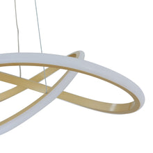 Load image into Gallery viewer, Metal LED Dimmable Chandelier - Gold
