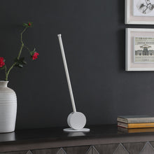 Load image into Gallery viewer, Metal Leaning Stick LED Table Lamp - White
