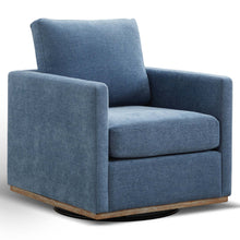 Load image into Gallery viewer, Square Upholstered Swivel Accent Chair
