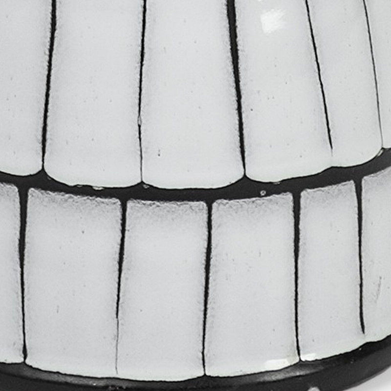 Cylinder Urns Jars (392197) - Black / White