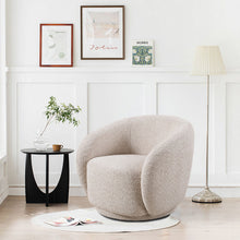 Load image into Gallery viewer, Swivel Accent Upholstered Barrel Chair
