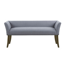 Load image into Gallery viewer, Elegant Design Bench Upholstery, Solid Wood Frame

