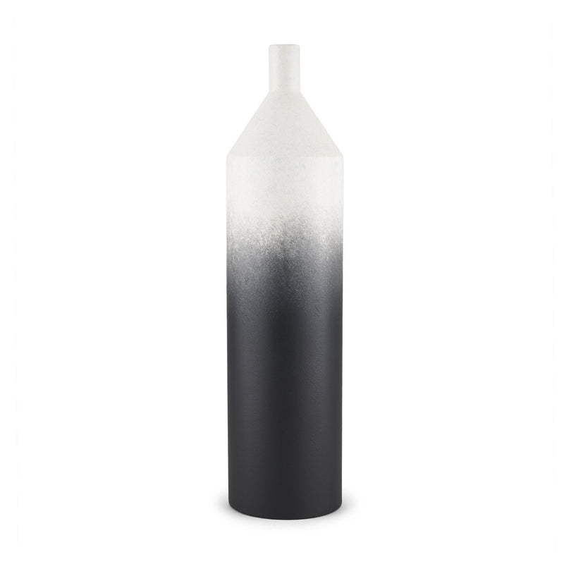 Ombre Table Vase (608330) - Black / White