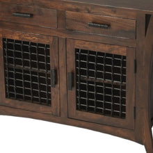 Load image into Gallery viewer, Solid Wood Frame Standard Accent Chest With Two Drawers - Dark Brown
