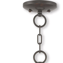 Load image into Gallery viewer, 16'' Three Light Dimmable Chandelier With Shades - Bronze
