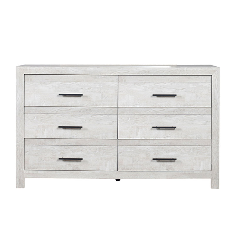 6 Drawer Dresser - Natural / Rustic