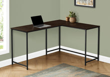 Load image into Gallery viewer, Computer Desk, Home Office, Corner, L Shape, Laptop, Marble Look Contemporary &amp; Modern
