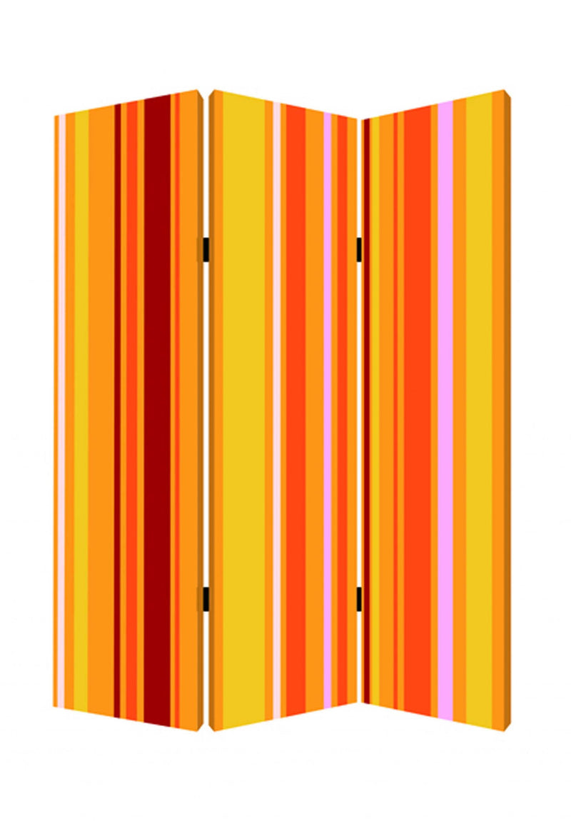 Wood Canvas Deep Saffron Screen - Multi Color