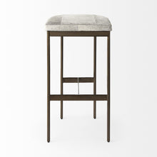 Load image into Gallery viewer, Iron Backless Bar Chair - Gray
