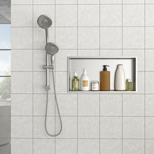 Load image into Gallery viewer, Stainless Steel Shower Niche With Seamless Design For Bathroom Storage
