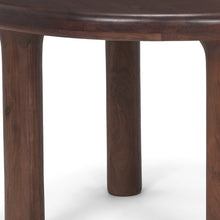 Load image into Gallery viewer, 48" Brown Solid Wood Round Top Dining Table
