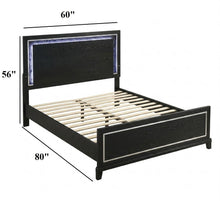 Load image into Gallery viewer, Modern Bed With Built In LED Light
