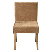 Load image into Gallery viewer, Zoey - Side Chair (Set of 2) - Chocolate Chenille &amp; Oak
