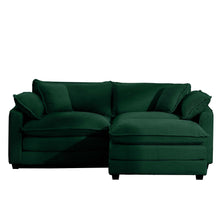 Load image into Gallery viewer, Modern Oversized Modular Cushion Sofa With Ottoman, Low Back, Deep Seating Sofa Set
