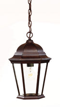 Load image into Gallery viewer, Lantern Beveled Metal Dimmable Chandelier With Clear Shades - Brown
