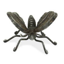Load image into Gallery viewer, Butterfly Hand Painted Tabletop Sculpture - Black / Butter
