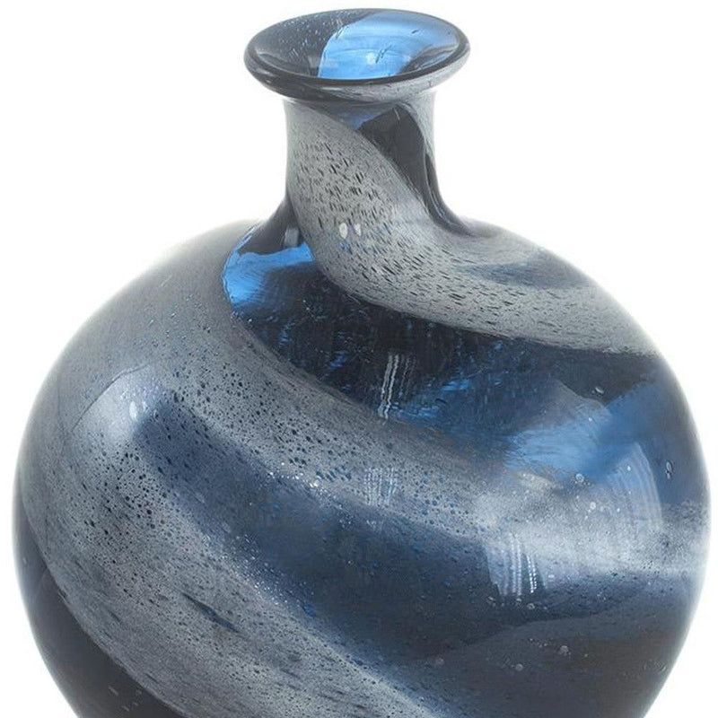 Bud Table Vase - Blue / White