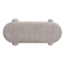 Load image into Gallery viewer, Hugo - Oval Fully Upholstered Storage Bench
