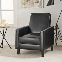 Load image into Gallery viewer, Upholstered Push Back Recliner Chair For Living Room
