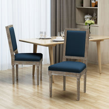 Load image into Gallery viewer, Traditional Style Dining Chair Set With Fabric Upholstery
