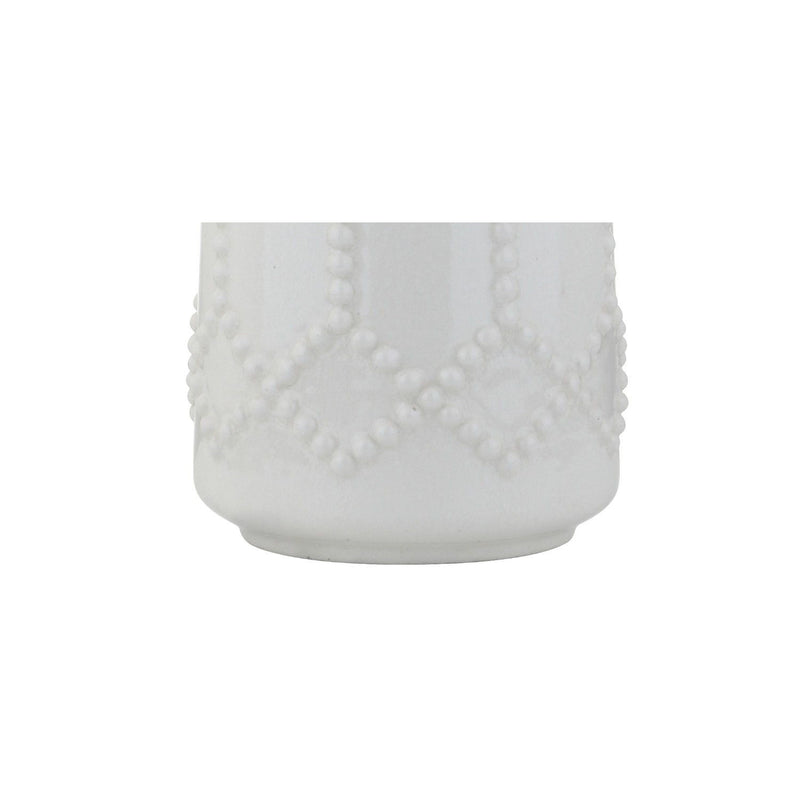Table Lamp With Drum Shade - Cream