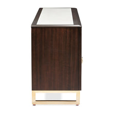 Load image into Gallery viewer, Belmont Place - Media Cabinet - White / Dark Brown
