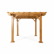 Load image into Gallery viewer, Brady - 10 X 10 Ft. Square Pergola - Teak
