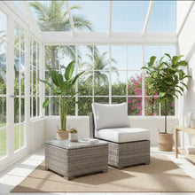 Load image into Gallery viewer, Modern Patio Set With Coffee Table
