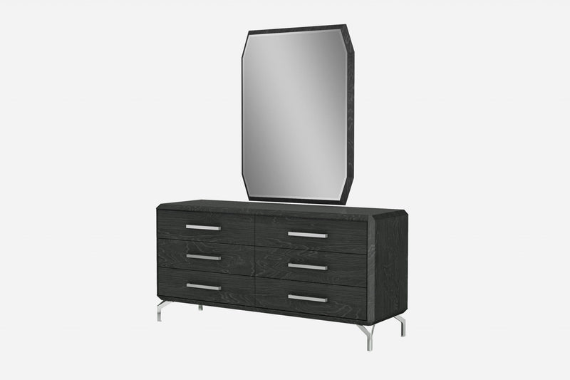 Glass Or Stainless Double Dresser Extension - Clear