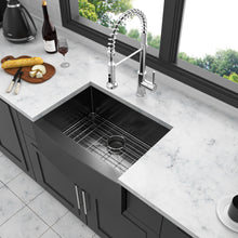 Load image into Gallery viewer, Farmhouse Kitchen Sink, Stainless Steel, Apron Front
