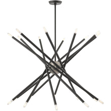 Load image into Gallery viewer, Multi Light Dimmable Chandelier With Shades - Gray
