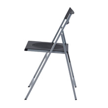 Load image into Gallery viewer, Folding Side Chairs (Set of 6) - Black / Silver
