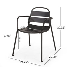 Load image into Gallery viewer, Terra Nova - Bistro Set - Matte Black
