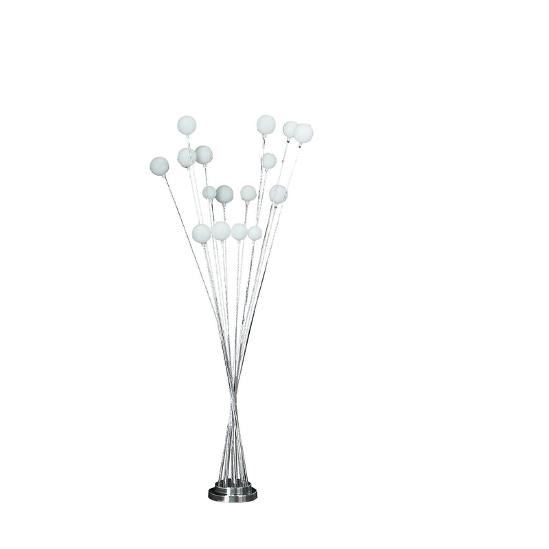Multi Light LED Novelty Floor Lamp - Chrome