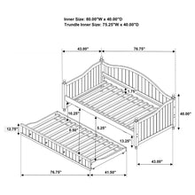 Load image into Gallery viewer, Twin Daybed With Trundle Storage Bed - White
