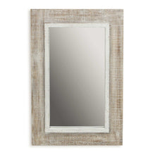 Load image into Gallery viewer, Framed Accent Mirror - Natural / White
