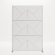 Load image into Gallery viewer, Three Panel Screen Room Divider (720086) - White
