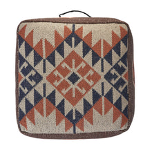 Load image into Gallery viewer, Cotton Blend Ottoman - Brown
