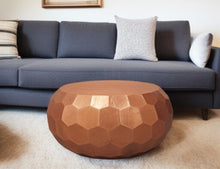 Load image into Gallery viewer, Rustic Hexagon Coffee Table - Copper Brass
