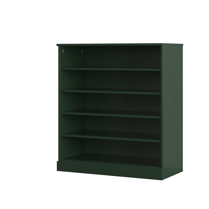 Twenty Pair Solid Woodshoe Storage Cabinet (752323) - Green