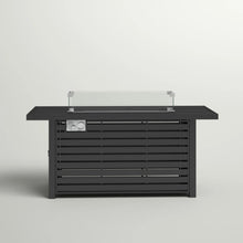 Load image into Gallery viewer, Propane Outdoor Fire Pit Table With Lid Versatile Fuel Options
