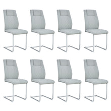 Load image into Gallery viewer, Modern Dining Chairs With Padded Seat, Metal Legs
