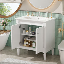 Load image into Gallery viewer, Bathroom Vanity Cabinet With Sink, Soft Close Doors, Storage Cabinet
